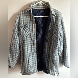 Men’s jacket button up flannel - medium